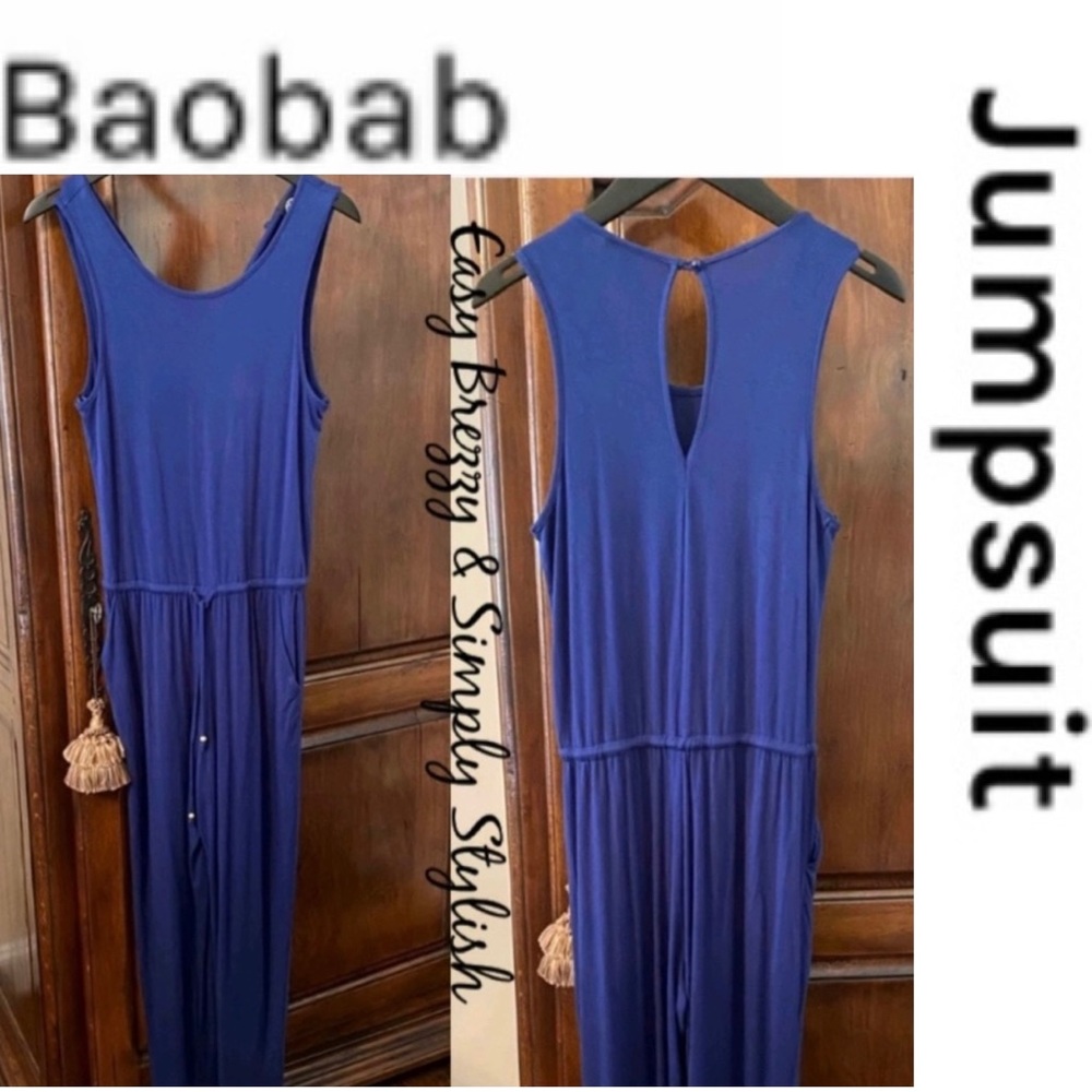 Bobeau Pretty in Blue Long & Lean Jumpsuit🌟